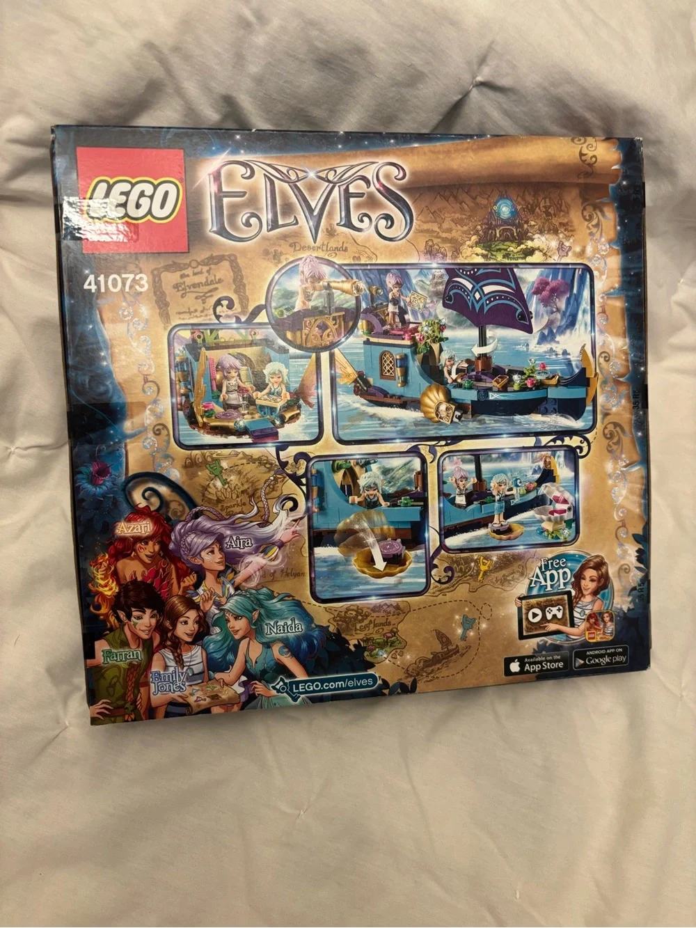 LEGO Elves Naida's Epic Adventure Ship #41074-Retired